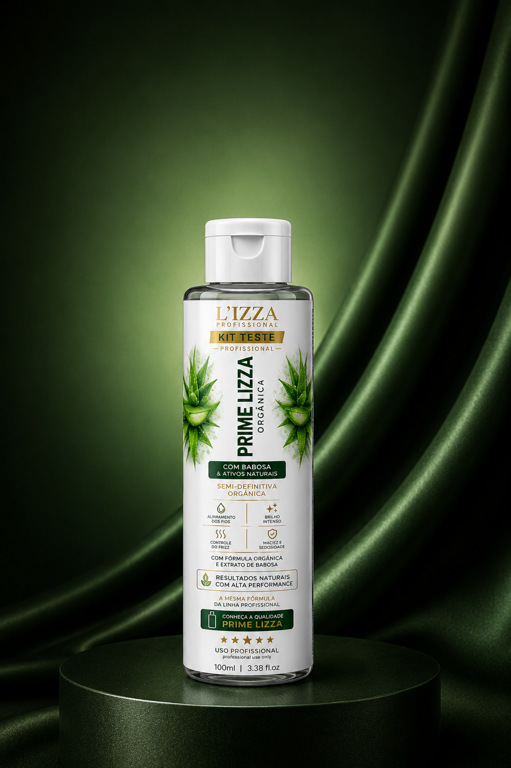 KIT TESTE PRIME LIZZA ORGÂNICA